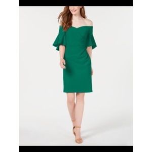 Calvin Klein Green Cocktail Dress